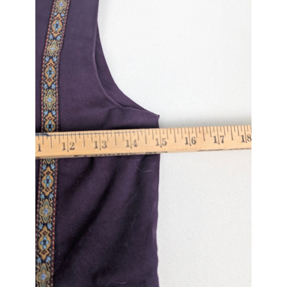 Purple Laced Corset Maxi Renaissance Holy Festival Folk Whimsygoth Alpine Dress - Picture 9 of 16